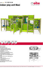 Maxi indoor play unit data sheet