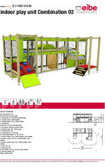 Combination 2 indoor play unit data sheet