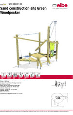 Sand construction site Green Woodpecker data sheet