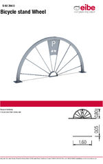Bicycle stand Wheel data sheet