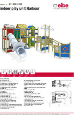 Harbour indoor play unit data sheet