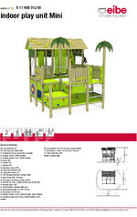 Mini indoor play unit data sheet