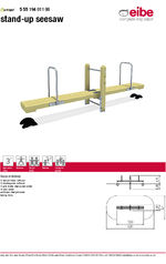 Stand-up seesaw data sheet