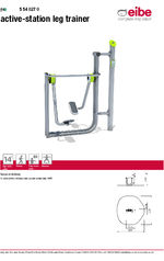 active-station leg trainer 5540270 data sheet