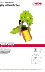 Play unit Apple Tree data sheet