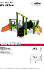 Play unit Rose green data sheet