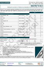 MacTex H 09.1 Technical Data Sheet