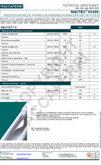MacTex H 1000 Technical Data Sheet