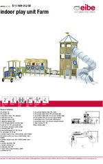 Farm indoor play unit data sheet
