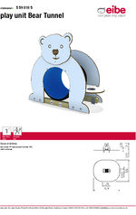 Play unit Bear Tunnel - 5598185 data sheet