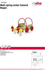 Multi-spring rocker Covered Wagon - 5671200 data sheet