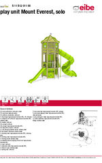 Play unit Mount Everest, solo - 51151201100 data sheet