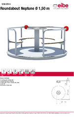Neptune roundabout with seats Neptune - Data sheet