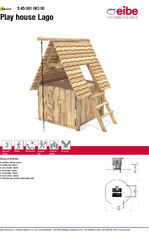Play house Lago data sheet