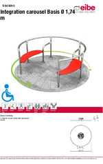 Integration carousel Basis Ø 1,74m - Datasheet