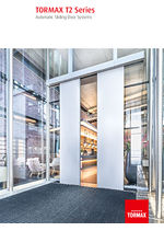 TORMAX T2 Series automatic sliding door systems brochure