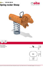 Sheep Spring rocker - Datasheet
