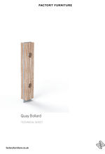 QUAY bollard data sheet