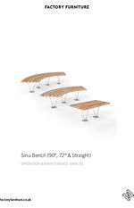 SINU bench operation & maintenance manual
