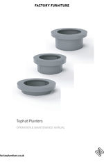 TOPHAT planters operation & maintenance manual