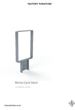 MURTON cycle stand data sheet