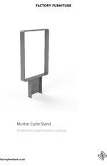 MURTON cycle stand operation & maintenance manual