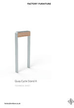 QUAY cycle stand A data sheet