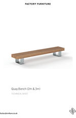 QUAY bench data sheet