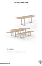 TORD table operation & maintenance manual