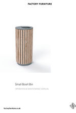 BOORT bin - small operation & maintenance manual