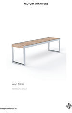 Skop table data sheet