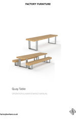 QUAY table operation & maintenance manual