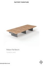RIBBON flat bench data sheet