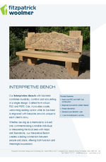 Interpretive bench data sheet