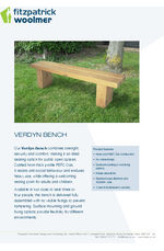 Verdyn bench data sheet