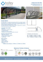 Stoke Shelter data sheet