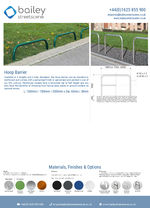 Hoop Barriers data sheet