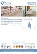 Bradford Bench data sheet
