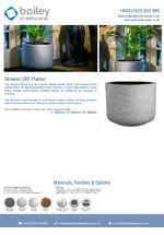 Derwent GRP Planter data sheet