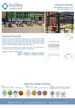 Brunswick Picnic Set data sheet