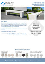 Ellis Bench data sheet