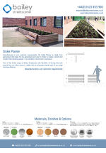 Stoke Planter data sheet