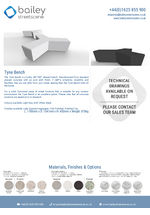 Tyne Bench data sheet