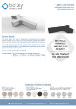 Severn Bench data sheet