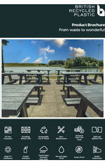 British Recycled Plastic Product Brochure 