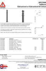GFC5000 Ornamental Bollard