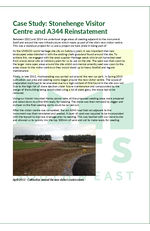 Case Study Stonehenge Visitor Centre and A34