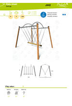Timber rope swing J442 data sheet