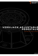 Versijack adjustable pedestals data sheet