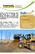 SubSoil data sheet